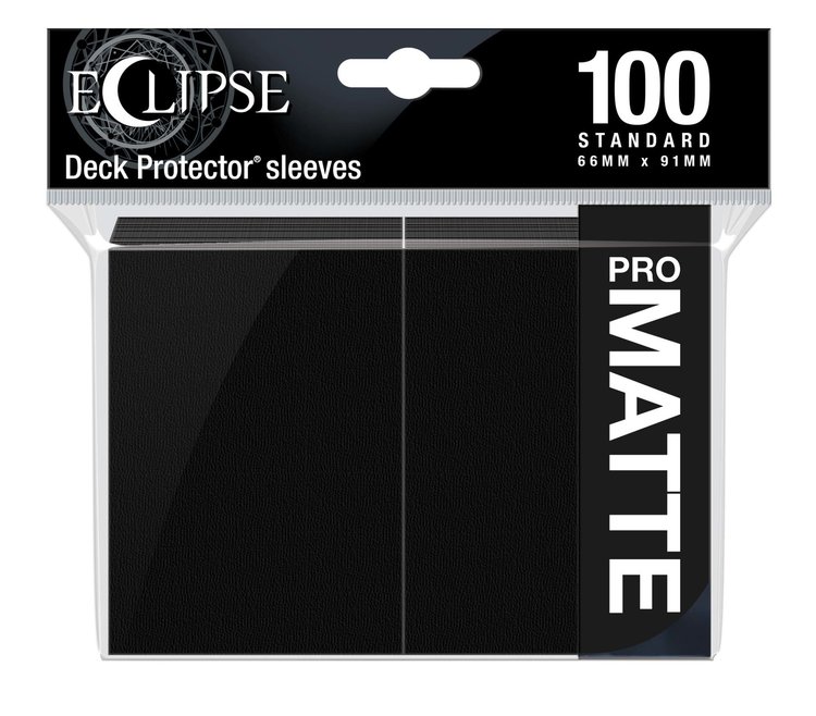 ULTRA PRO ULTRA PRO ECLIPSE SLEEVES 100 CT MATTE BLACK