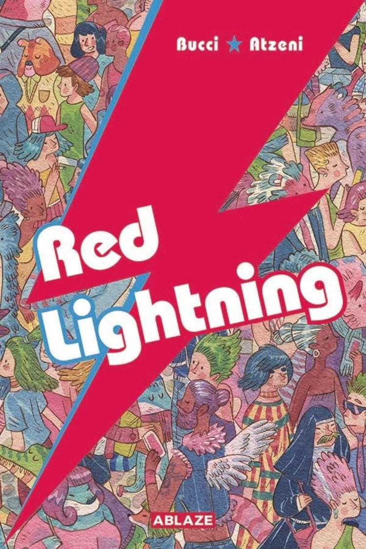 ABLAZE PUBLISHING RED LIGHTNING HC