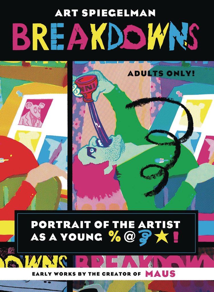 PANTHEON BOOKS BREAKDOWNS PORTRAITS OF THE ARTIST AS A YOUNG %@&*! GN