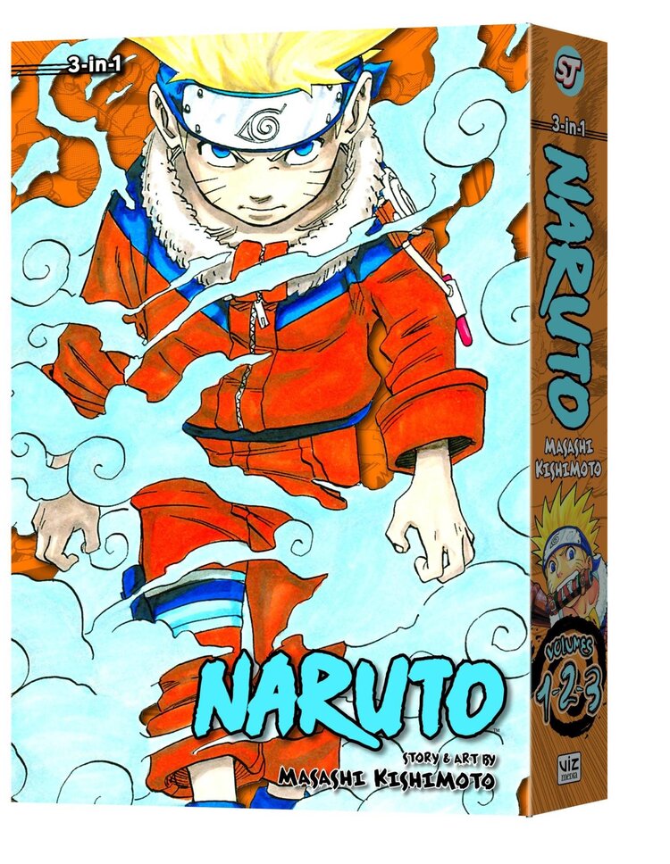 VIZ MEDIA LLC NARUTO 3IN1 VOL 01 TP