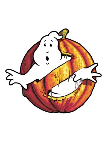 GHOSTBUSTERS HALLOWEEN PUMPKIN ENAMEL PIN