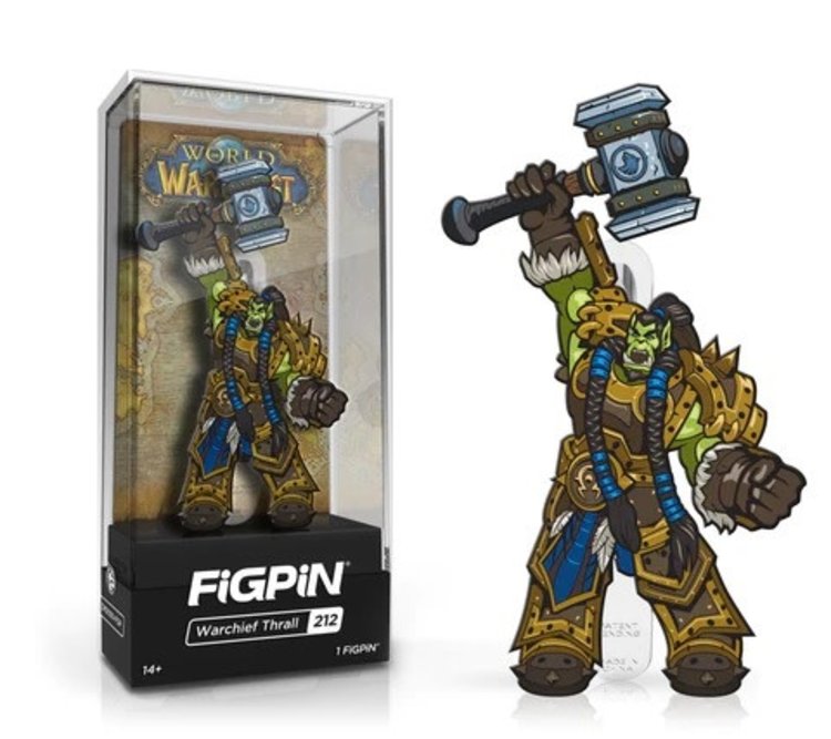 BLIZZARD ENTERTAINMENT WARCHIEF THRALL FIGPIN 2019 SDCC