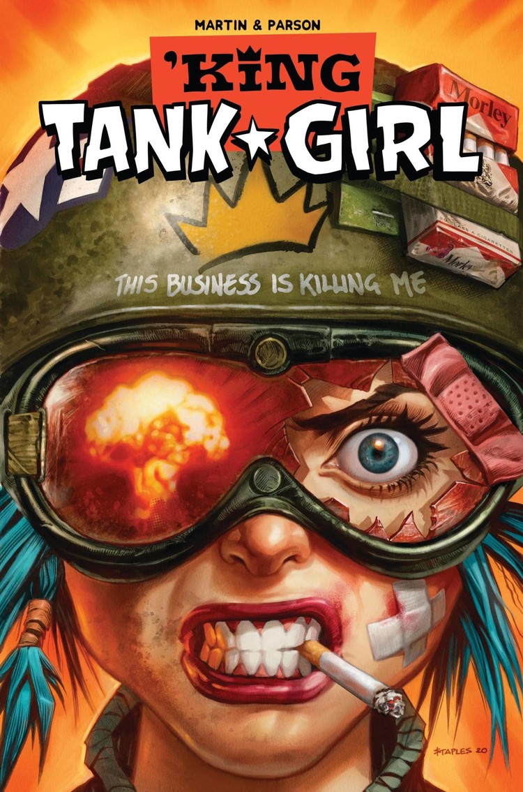 TITAN COMICS KING TANK GIRL GN VOL 01
