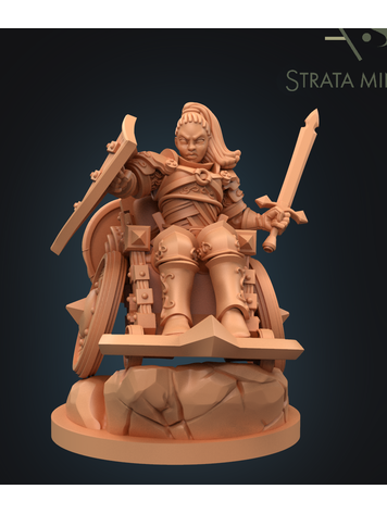 DUNGEONS AND DIVERSITY MINI HUMAN FIGHTER