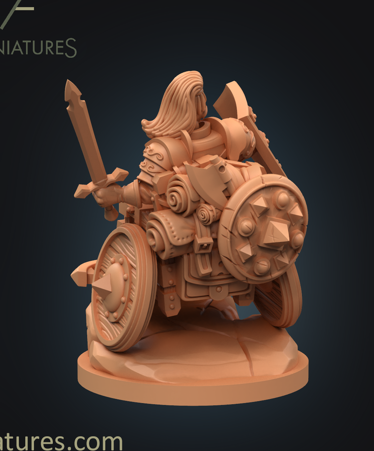 DUNGEONS AND DIVERSITY MINI HUMAN FIGHTER