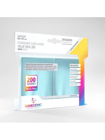 GAMEGENIC GG STANDARD PRIME SLEEVES VALUE PACK