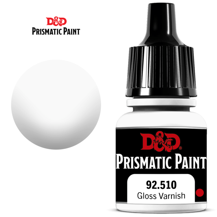 WIZKIDS D&D PRISMATIC PAINT GLOSS VARNISH 8ML