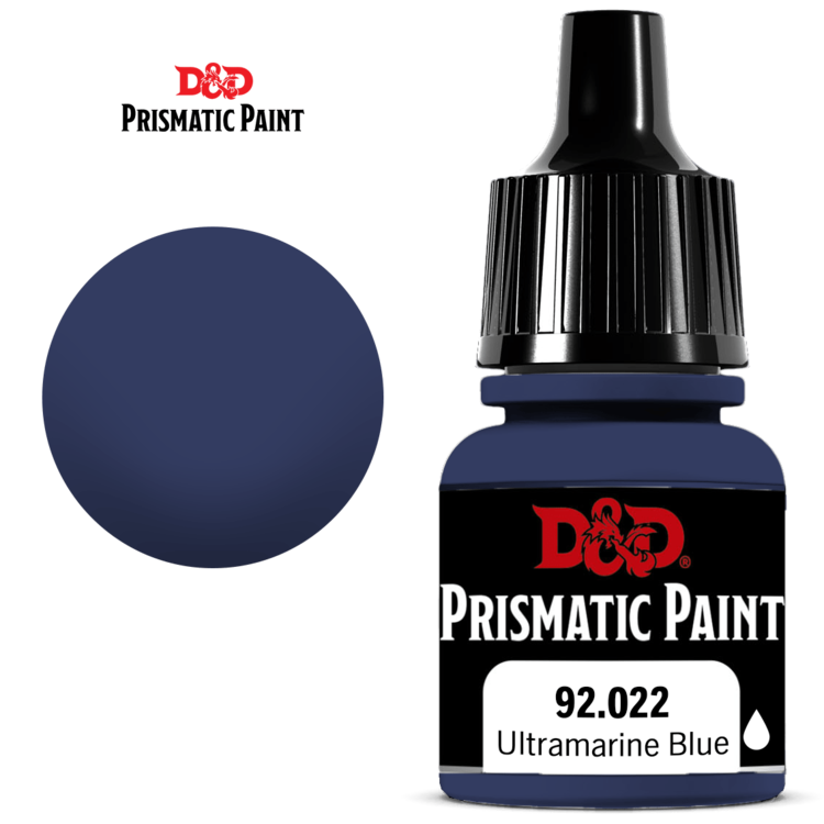 WIZKIDS D&D PRISMATIC PAINT ULTRAMARINE BLUE 8ML