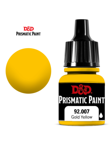 WIZKIDS D&D PRISMATIC PAINT GOLD YELLOW 8ML