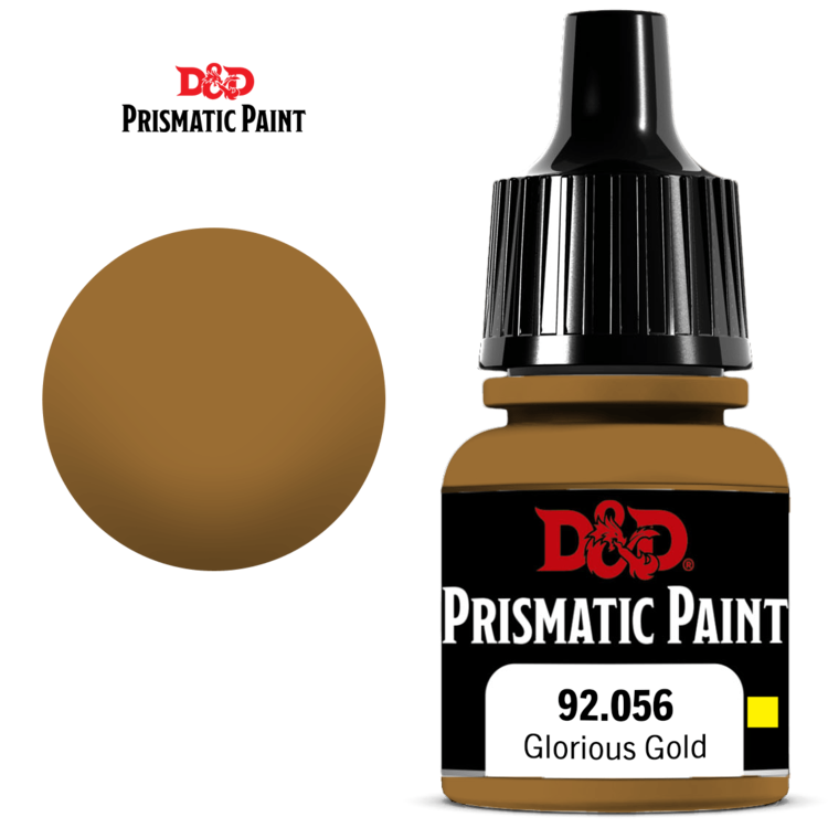 WIZKIDS D&D PRISMATIC PAINT GLORIOUS GOLD 8ML