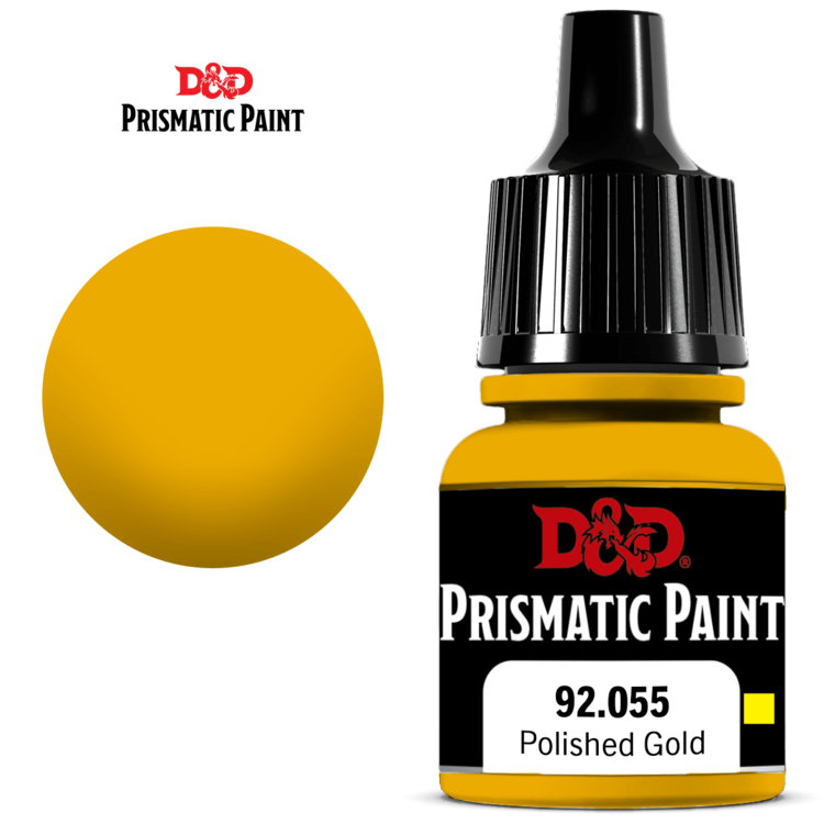 WIZKIDS D&D PRISMATIC PAINT POLISHED GOLD 8ML