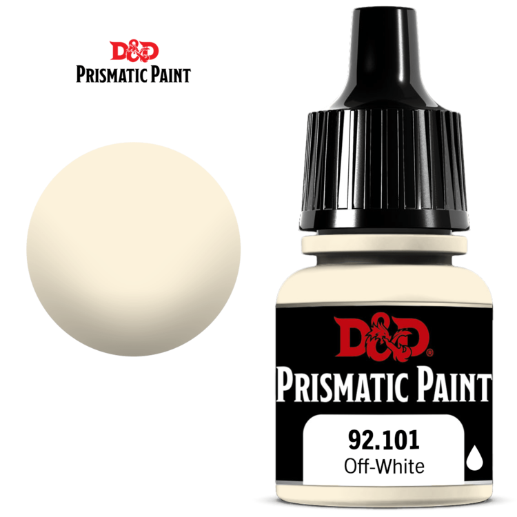 WIZKIDS D&D PRISMATIC PAINT OFF-WHITE 8ML