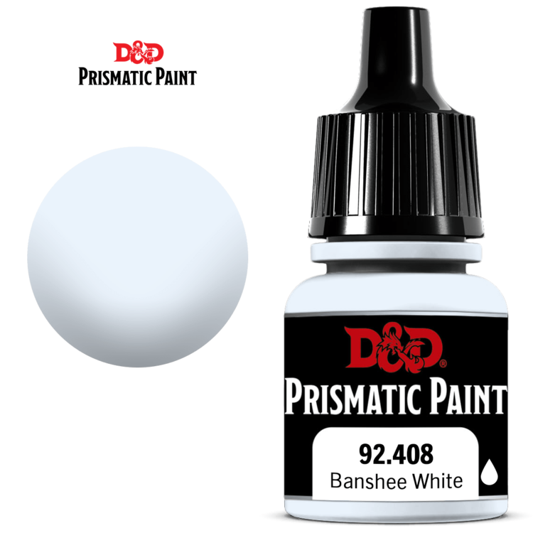 WIZKIDS D&D PRISMATIC PAINT BANSHEE WHITE 8ML