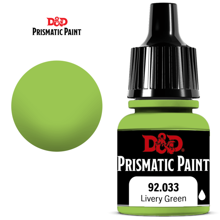 WIZKIDS D&D PRISMATIC PAINT LIVERY GREEN 8ML