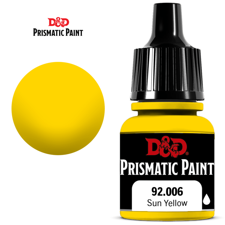 WIZKIDS D&D PRISMATIC PAINT SUN YELLOW 8ML