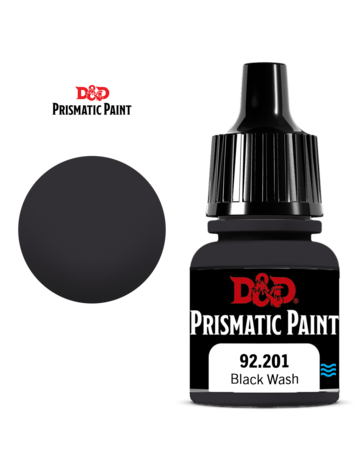 WIZKIDS D&D PRISMATIC PAINT BLACK WASH 8ML