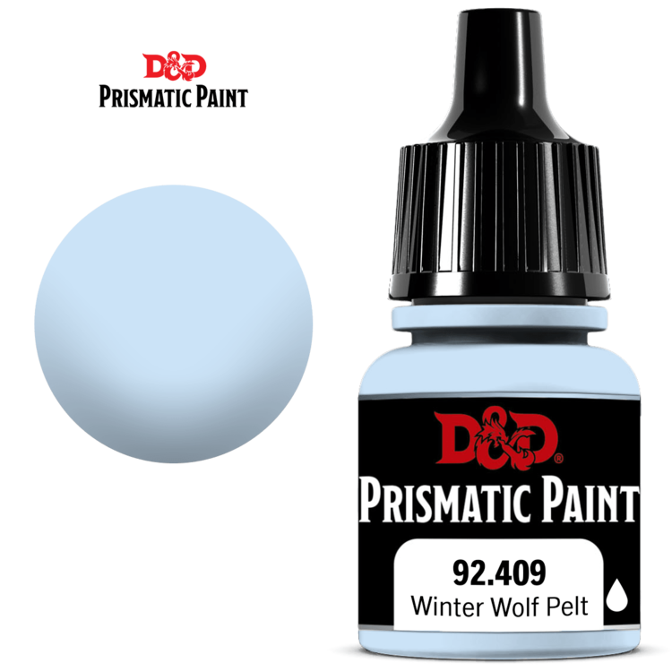WIZKIDS D&D PRISMATIC PAINT WINTER WOLF PELT 8ML