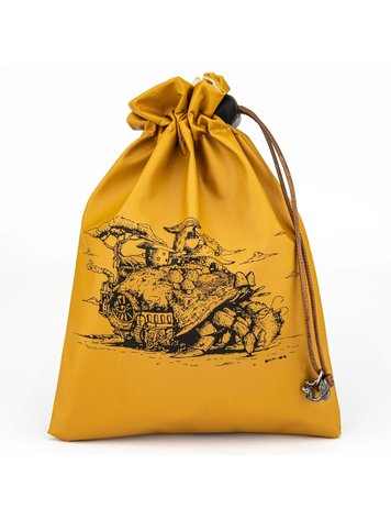HYMGHO HYMGHO FINE ARTS LEATHER DICE BAG - HERMIT CRAB
