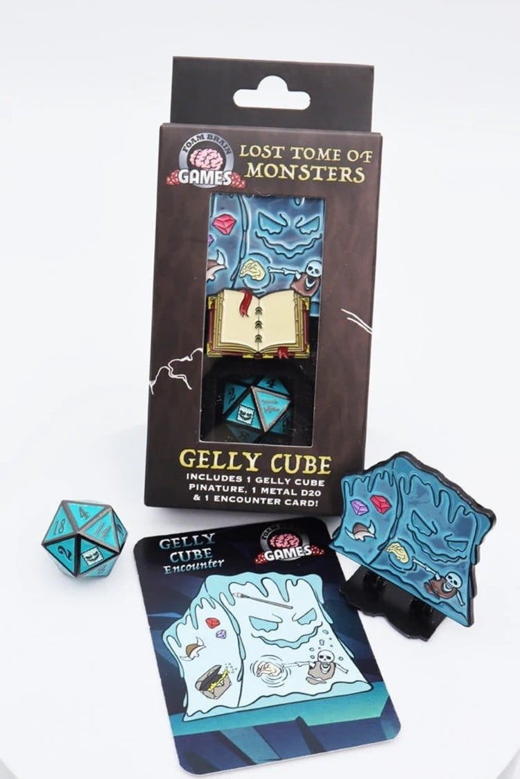 FOAM BRAIN GAMES FOAM BRAIN GAMES LOST TOME OF MONSTERS - GELLY CUBE