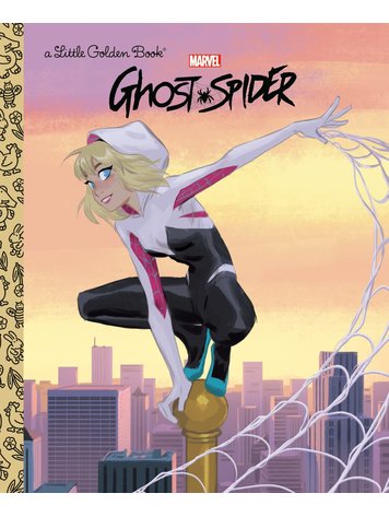 GOLDEN BOOKS MARVEL GHOST SPIDER LITTLE GOLDEN BOOK