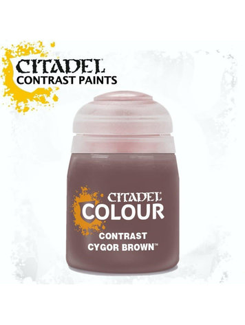 CITADEL PAINT CITADEL COLOUR CONTRAST: CYGOR BROWN (18ML)