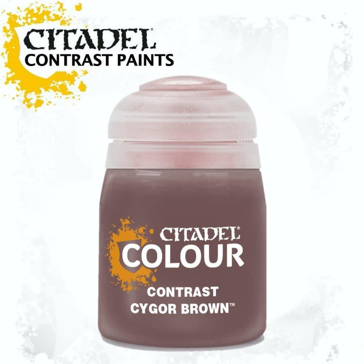 CITADEL PAINT CITADEL COLOUR CONTRAST: CYGOR BROWN (18ML)