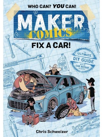 FIRST SECOND BOOKS MAKER COMICS GN FIX A CAR