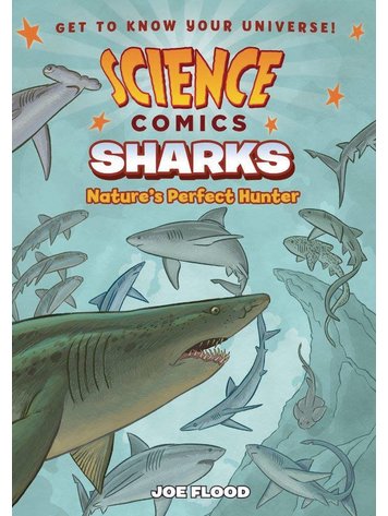 FIRST SECOND BOOKS SCIENCE COMICS SHARKS GN