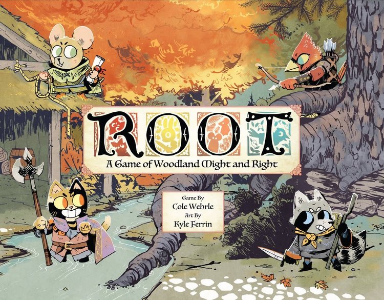LEDER GAMES ROOT BOARD GAME