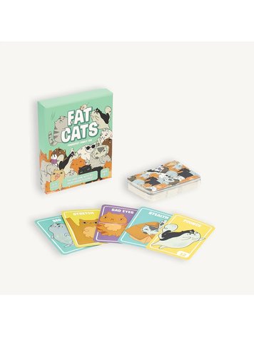 CHRONICLE BOOKS FAT CATS CARD GAME