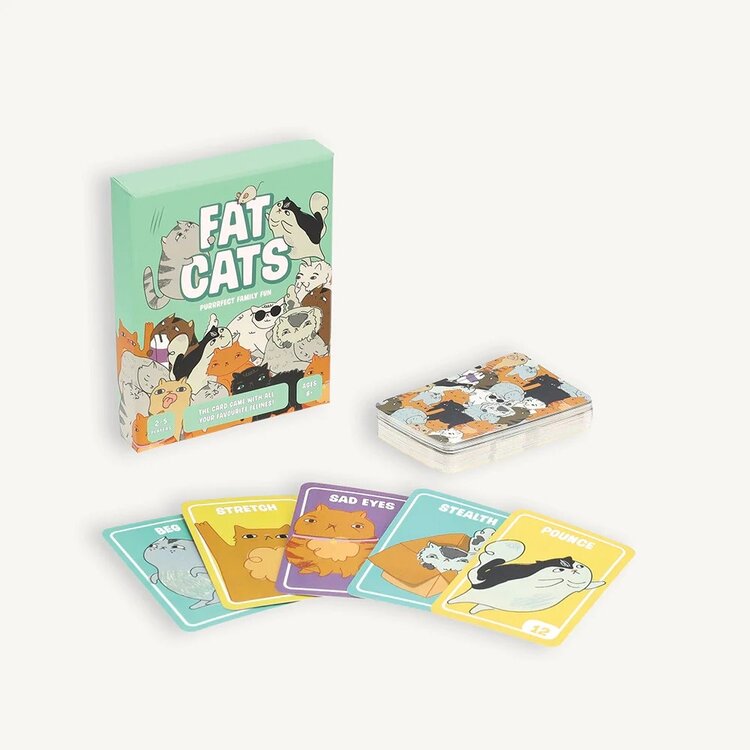 CHRONICLE BOOKS FAT CATS CARD GAME