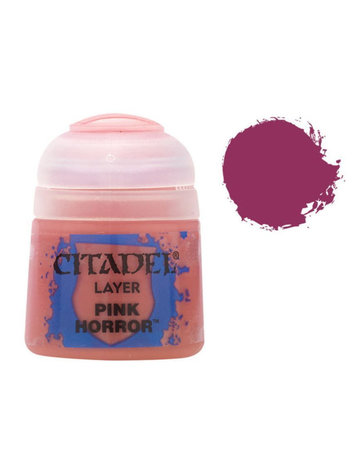 GAMES WORKSHOP CITADEL PAINT LAYER PINK HORROR 12ML