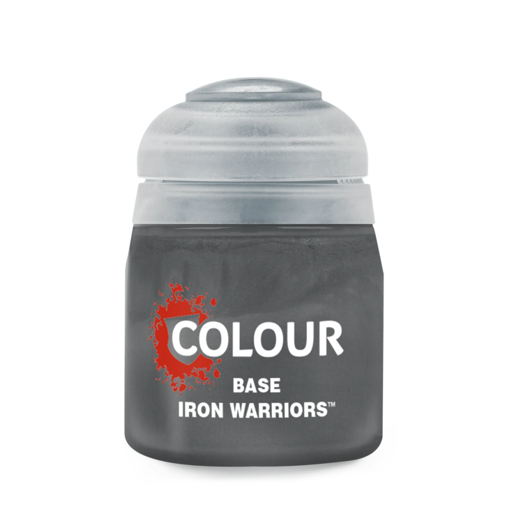 GAMES WORKSHOP CITADEL PAINT BASE IRON WARRIORS 12ML