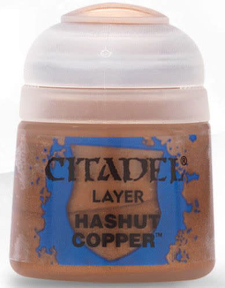 GAMES WORKSHOP CITADEL PAINT LAYER HASHUT COPPER 12ML