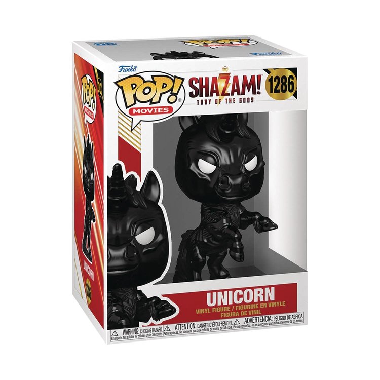 FUNKO POP MOVIE SHAZAM 2 UNICORN VIN FIG
