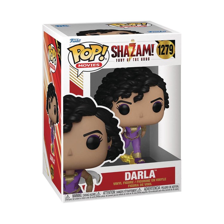 FUNKO POP MOVIE SHAZAM 2 DARLA VIN FIG