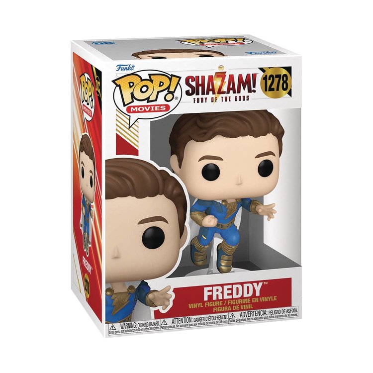 FUNKO POP MOVIE SHAZAM 2 FREDDY VIN FIG