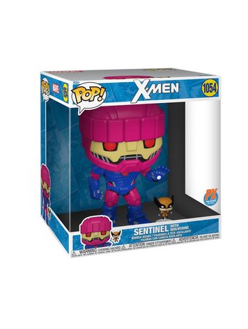 FUNKO POP JUMBO X-MEN SENTINEL & WOLVERINE PX VIN FIG