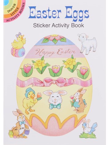 DOVER PUBLICATIONS DOVER EASTER EGGS STICKER ACTIVITY BOOK