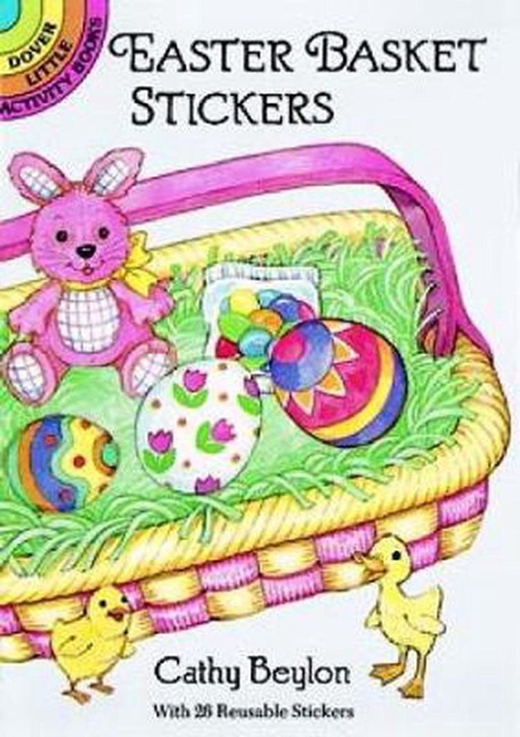 DOVER PUBLICATIONS EASTER BASKET STICKERS