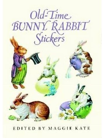 DOVER PUBLICATIONS OLD-TIME BUNNY RABBIT STICKERS