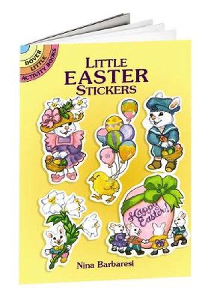 DOVER PUBLICATIONS LITTLE EASTER STICKERS