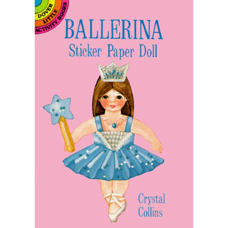 DOVER PUBLICATIONS BALLERINA STICKER PAPER DOLL