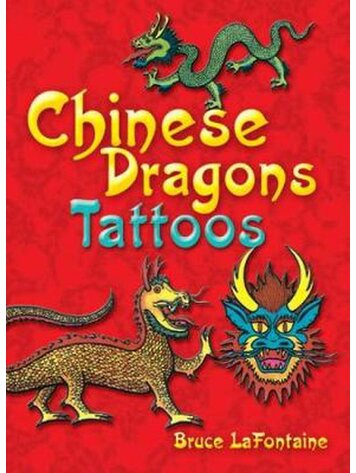 DOVER PUBLICATIONS CHINESE DRAGON TATTOOS