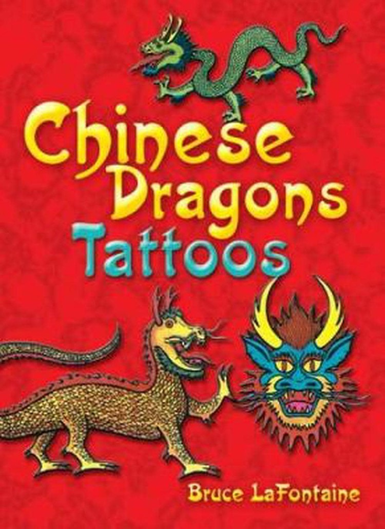 DOVER PUBLICATIONS CHINESE DRAGON TATTOOS