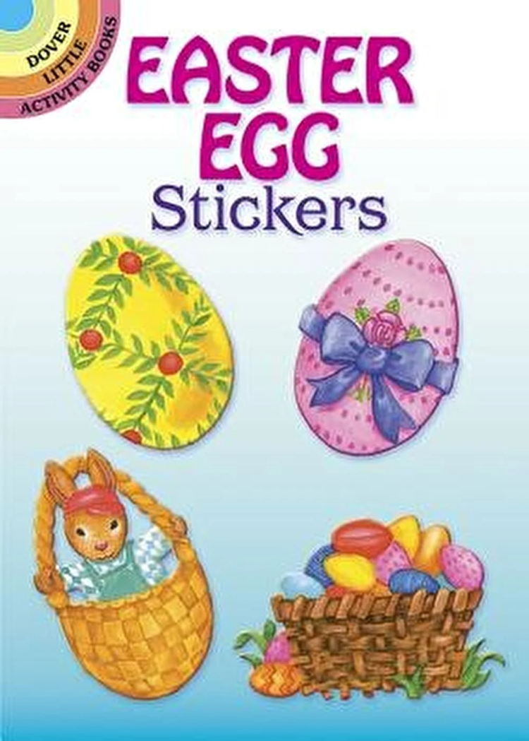 DOVER PUBLICATIONS EASTER EGG STICKERS