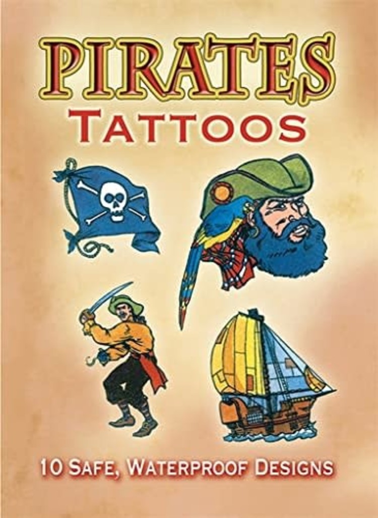 DOVER PUBLICATIONS PIRATE TATTOOS
