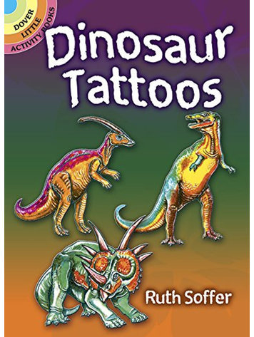 DOVER PUBLICATIONS DINOSAUR TATTOOS