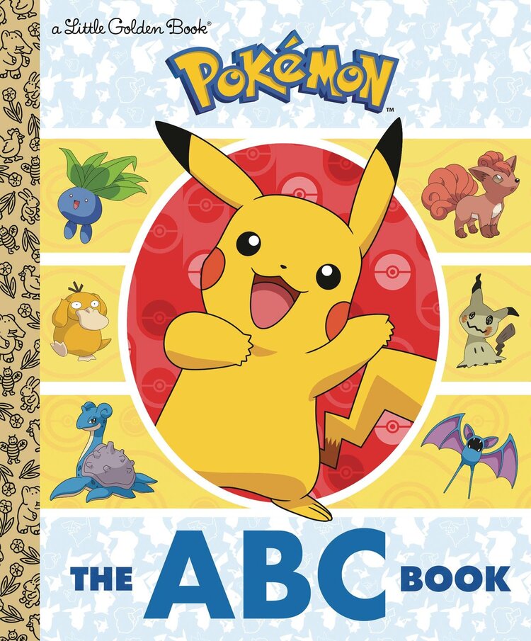 GOLDEN BOOKS POKEMON ABC LITTLE GOLDEN BOOK