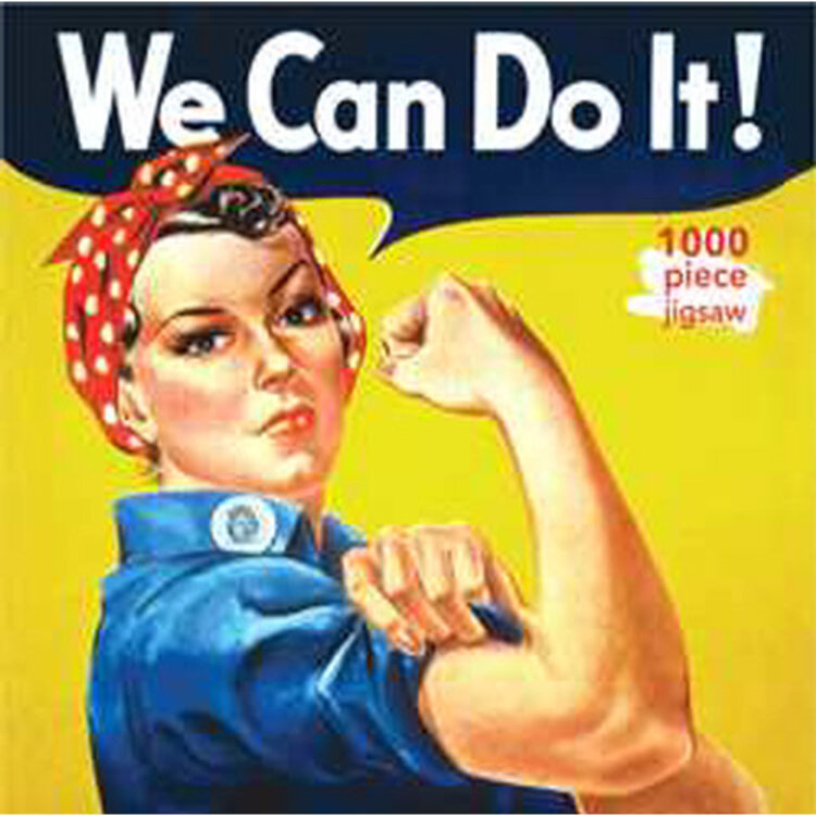 ROSIE THE RIVETER POSTER 1000 PC JIGSAW PUZZLE